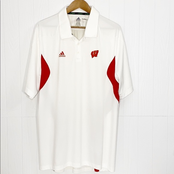 adidas Other - Adidas | Climate Wisconsin Badgers Polo